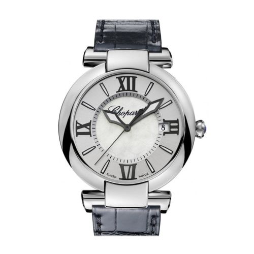 Chopard Imperiale 40mm Silver Tone Mother of Pearl Dial Men's Watch 388531-3009