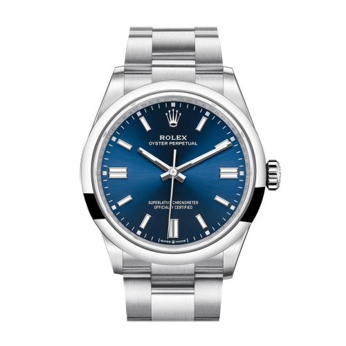 Rolex Oyster Perpetual 36 Blue Dial Oyster Bracelet Watch 126000