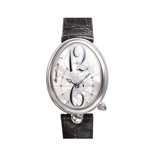 Breguet Reine De Naples White Mother of Pearl Dial Ladies Watch 8967ST58986