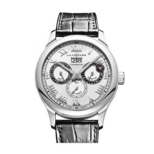 Chopard L.U.C Perpetual Twin 43mm Stainless Steel Men's Watch 168561-3001