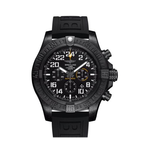 Breitling Avenger hurricane Black Rubber Men's Watch XB1210E4-BE89