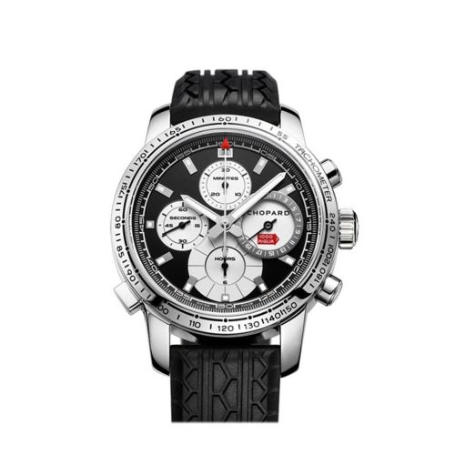 Chopard Mille Miglia Black Dial Black Rubber Men's Watch 168995/3002