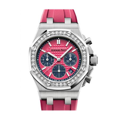 Audemars Piguet Royal Oak Offshore Pink Dial Ladies Chronograph Watch 26231ST.ZZ.D069CA.01