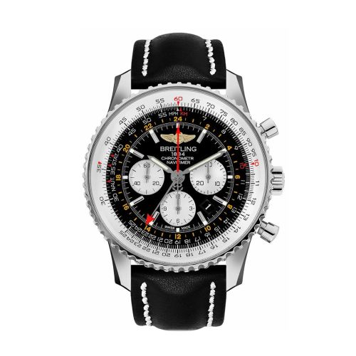 Breitling Navitimer GMT Men'w Watch AB044121-BD24