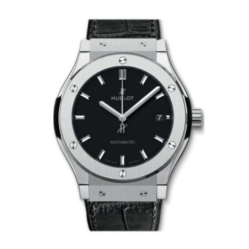 Hublot Classic Fusion Automatic Black Dial Titanium Men's Watch 542.NX.1171.R