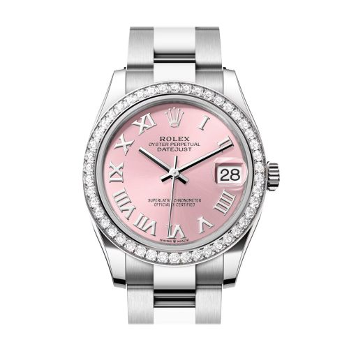 Rolex Datejust 31 Pink Roman Dial Ladies Watch 278384RBR 278384RBR-0023