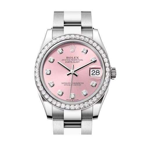 Rolex Datejust 31 Pink Diamond Dial Ladies Watch 278384RBR 278384RBR-0035