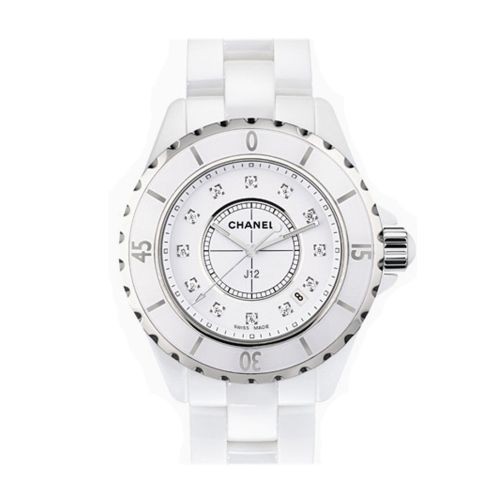 Chanel J12 Diamonds Ladies Watch H1628