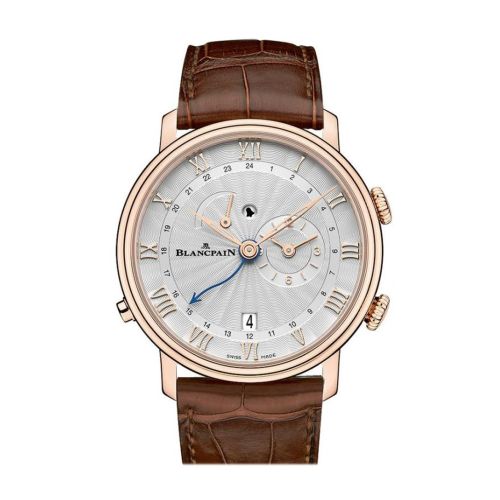 Blancpain Villeret Reveil GMT Alarm Rose Gold 6640-3642-55B