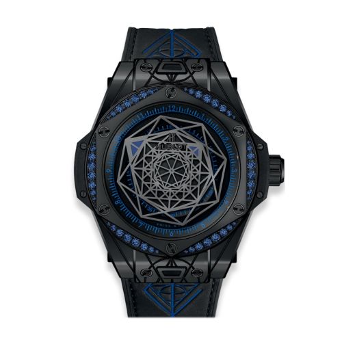 Hublot Big Bang Sang Bleu All Black Blue 465.CS.1119.VR.1201.MXM18