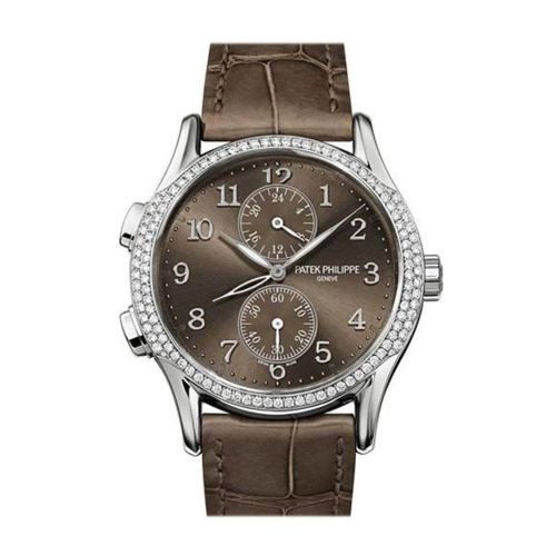 PATEK PHILIPPE Complications Brown Dial 35mm Ladies Watch 7134G-001