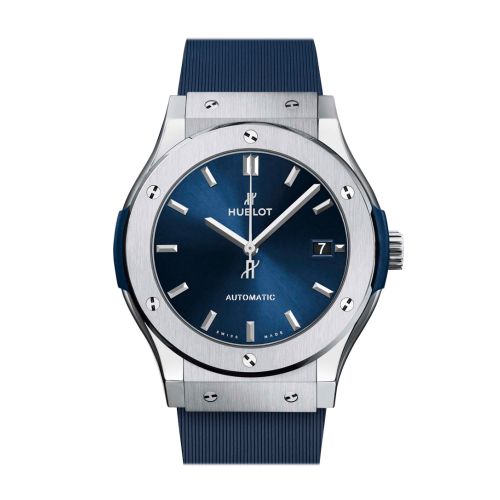 Hublot Classic Fusion Ceramic Blue Chronograph 45 Watch 521.CM.7170.RX