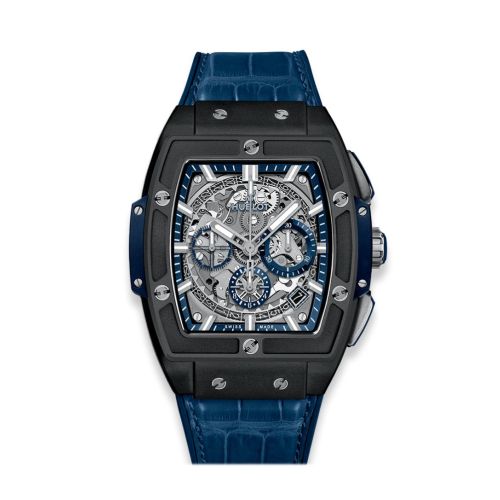 Hublot Spirit of Big Bang Black Ceramic Blue Men??s Watch 641.CI.7170.LR