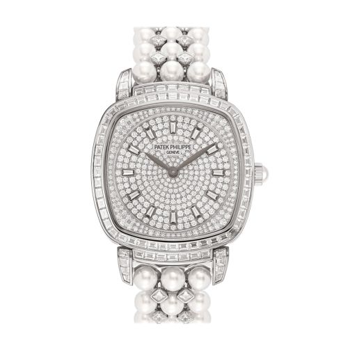 Patek Philippe Gongolo White Gold and Diamonds Ladies Watch 7042/100R-001