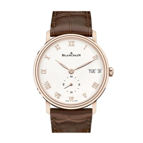 Blancpain Villeret Ultra Slim Day Date 40mm Mens Watch 6652-3642-55B