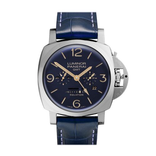 Panerai Luminor 1950 Equation of Time Blue Dial Men's Watch PAM00670