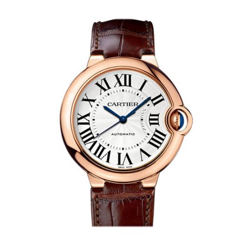 Cartier Ballon Bleu 36MM Automatic 18kt Rose Gold Ladies Watch WGBB0009