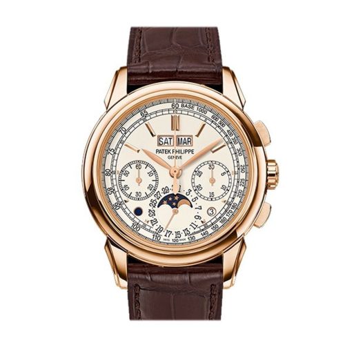 Patek Philippe Grand Complications Silver Dial 18K Rose Gold Men's Watch 5270R-001