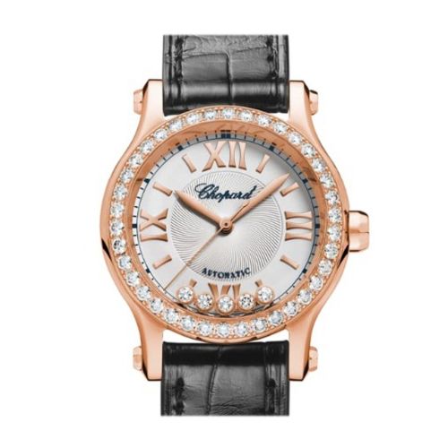 Chopard Happy Sport 30mm18K Rose Gold and Diamonds  Automatic Watch 274893-5002