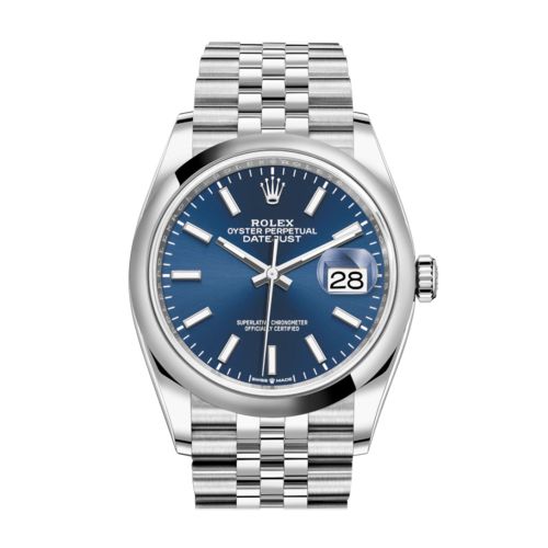 Rolex Datejust 36 Blue Dial Automatic Jubilee Watch 126200