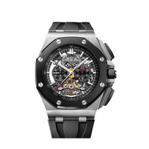 Audemars Piguet Royal Oak Offshore Tourbillon Titanium With Black Rubber Watch 26348IO.OO.A002CA.01