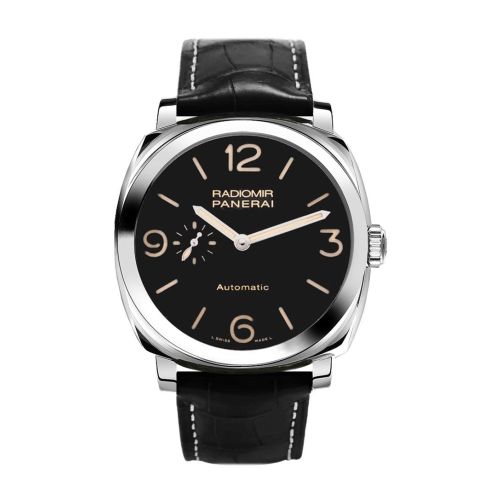 Panerai Radiomir 1940 Automatic Black Dial Black Leather 45mm Men's Watch PAM00572