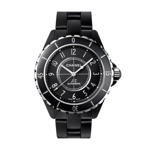 Chanel J12 Matte Black Automatic Ceramic Unisex Watch H3131