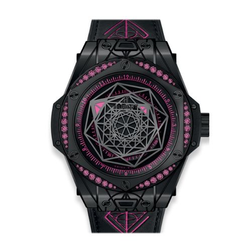 Hublot Big Bang Sang Bleu All Black Pink 465.CS.1119.VR.1233.MXM18