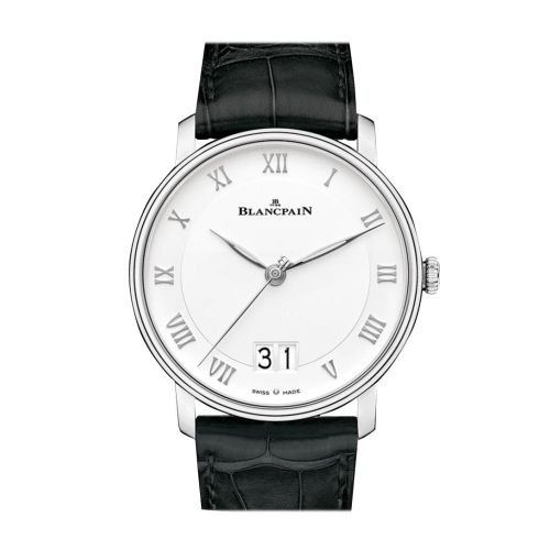 Blancpain Grande Date White Dial Automatic Men's Watch 6669-1127-55B