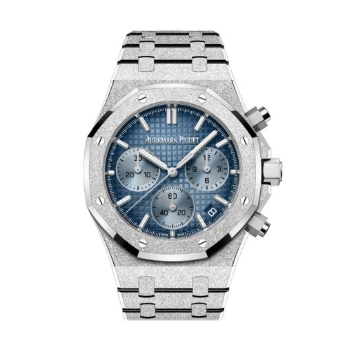 Audemars Piguet Royal Oak Smoked Blue Dial White gold Watch 26240BC.GG.1324BC.02