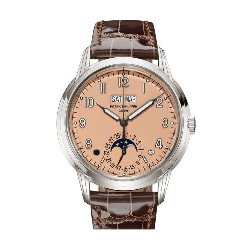 Patek Philippe Grand Complications Perpetual Calendar Salmon Dial Watch 5320G-011 5320G