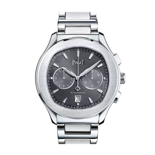 Piaget Polo S Chronograph Automatic Silver Dial Men's Watch GOA42005