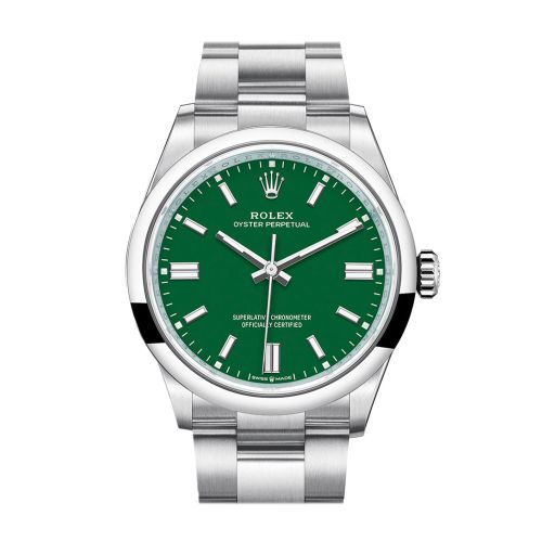 Rolex Oyster Perpetual 36 Green Dial Oyster Bracelet Watch 126000