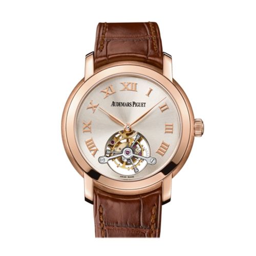 Audemars Piguet Jules Audemars Tourbillon Silver Dial Rose Gold 26561OR.OO.D088CR.01