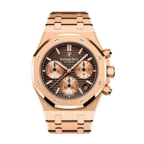 Audemars Piguet Royal Oak 41 Chronograph Brown Dial Rose Gold 26239OR.OO.1220OR.02 DCM