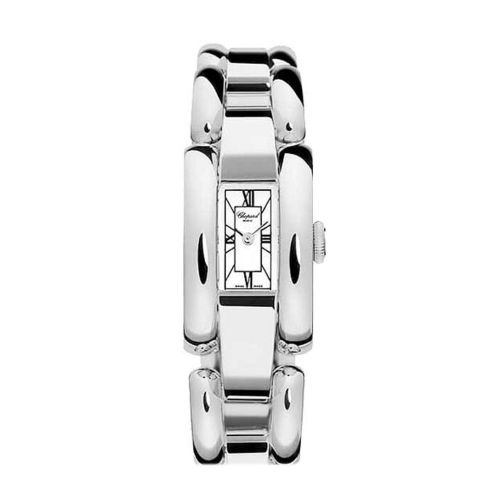 Chopard La Strada in White Gold on White Gold Bracelet White Dial 417396-1001