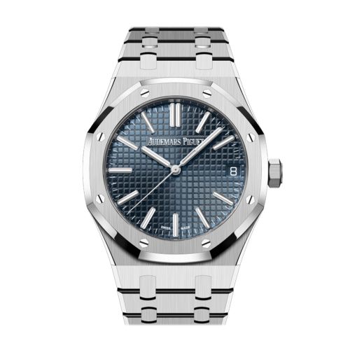 Audemars Piguet Royal Oak 41 Blue Dial 50th Anniversary Watch 15510ST.OO.1320ST.01 DCM