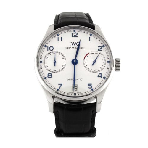 IWC Portugieser Automatic Silver Dial Men's Watch IW500705