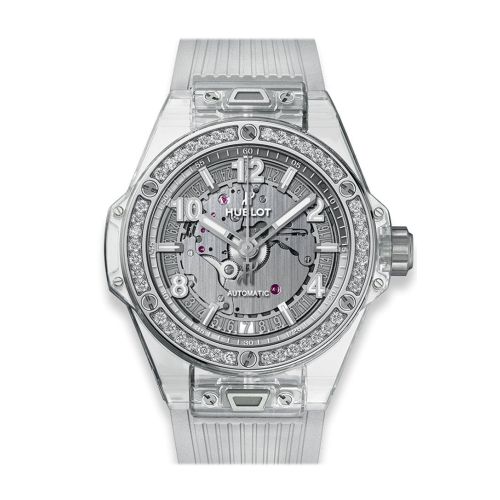 Hublot Big Bang One Click Sapphire Diamonds Watch 465.JX.4802.RT.1204