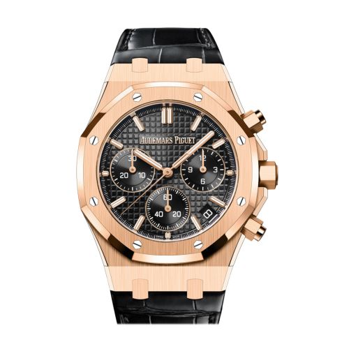 Audemars Piguet Royal Oak 41 Chronograph Black Dial Rose Gold 26240OR.OO.D002CR.01 DCM