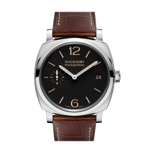 Panerai Radiomir 1940 3 Days Acciaio 47mm Black Dial Men's Watch Pam00514