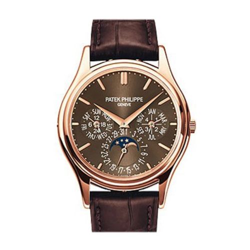 Patek Philippe Grand Complications Perpetual Calendar Brown Dial 38mm Men's Watch 5140R-001