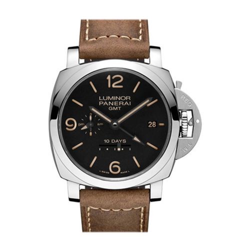 Panerai Luminor 1950 10 Days GMT Black Dial Men's Watch PAM00533