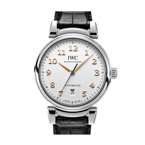 IWC Da Vinci Silver Dial Automatic Leather 40.4mm Men's Watch IW356601