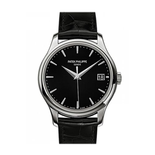 Patek Philippe Calatrava Black Dial Automatic Men's Watch 5227G-010