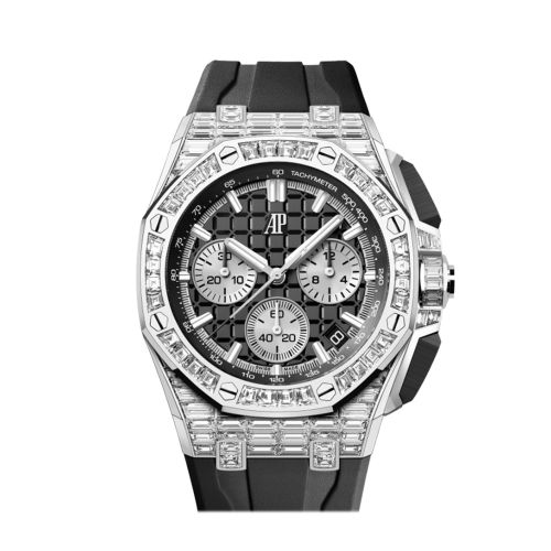 Audemars Piguet Royal Oak Offshore 43 Black dial Black rubber strap Watch 26425BC.ZZ.D002CA.01