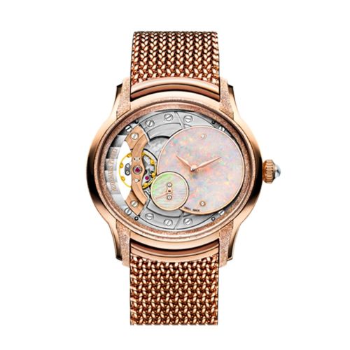 Audemars Piguet Millenary Frosted Gold Opal Dial Watch 77244OR.GG.1272OR.01