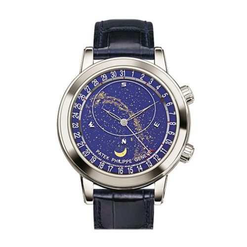 PATEK PHILIPPE Grand Complications Platinum Men's Watch 6102P-001