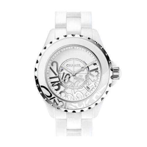 CHANEL J12 Graffiti Ladies Watch H5239