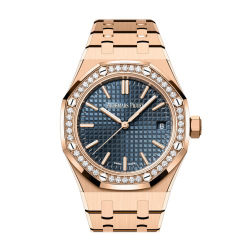 Audemars Piguet Royal Oak Tourbillion Blue Dial Rose Gold 15551OR.ZZ.1356OR.02